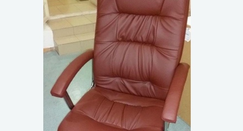 Обтяжка офисного кресла. Восточное Дегунино 